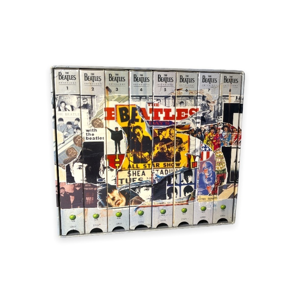 The Beatles Anthology VHS 1996 1 - 8 Tape Set Capital Records Vintage Collector - Picture 3 of 9